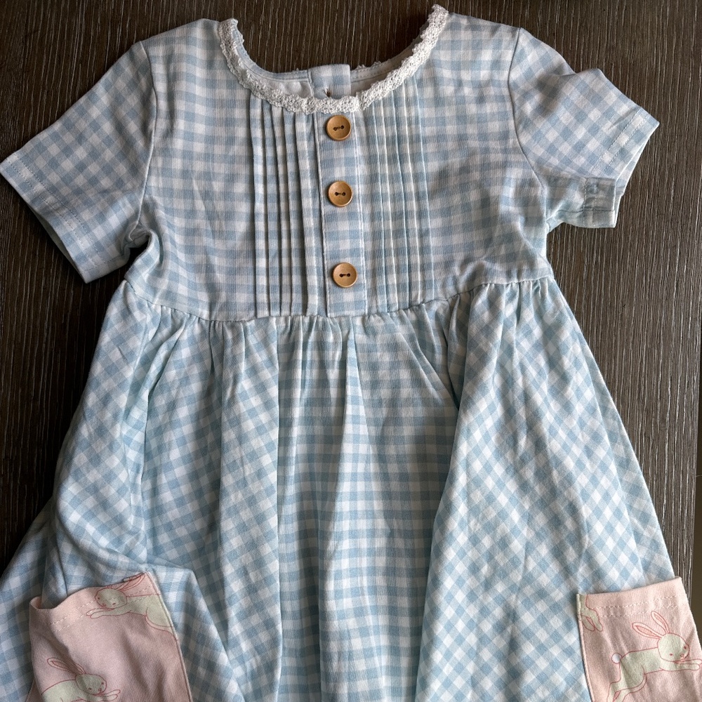 SweetHoney Easter dress and shorts 3T